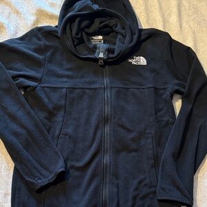The North Face Dark Blue Fleece Hoodie